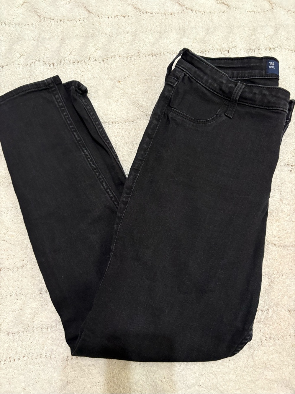 Hollister Black High-Rise Jegging